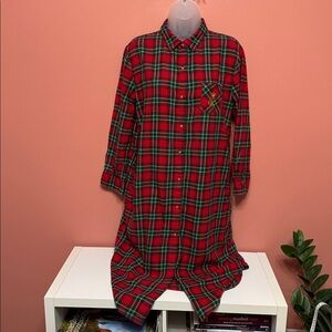 Ralph Lauren Women’s Long Sleeve Sleep Shirt